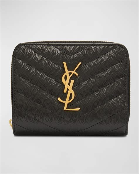 ysl loulou small wallet|ysl zipper wallet.